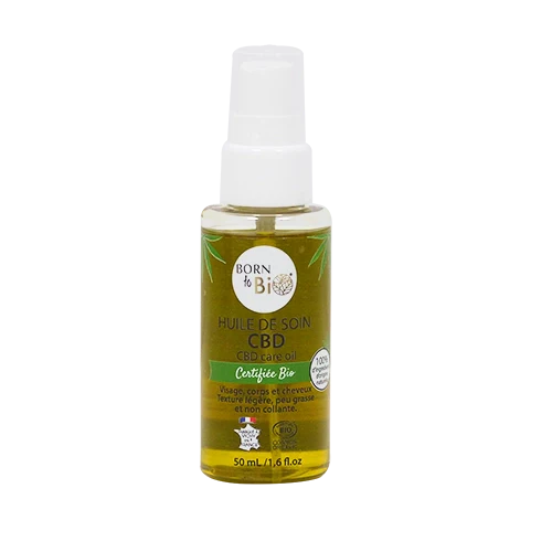 Huile de soin CBD certifiée Bio-0