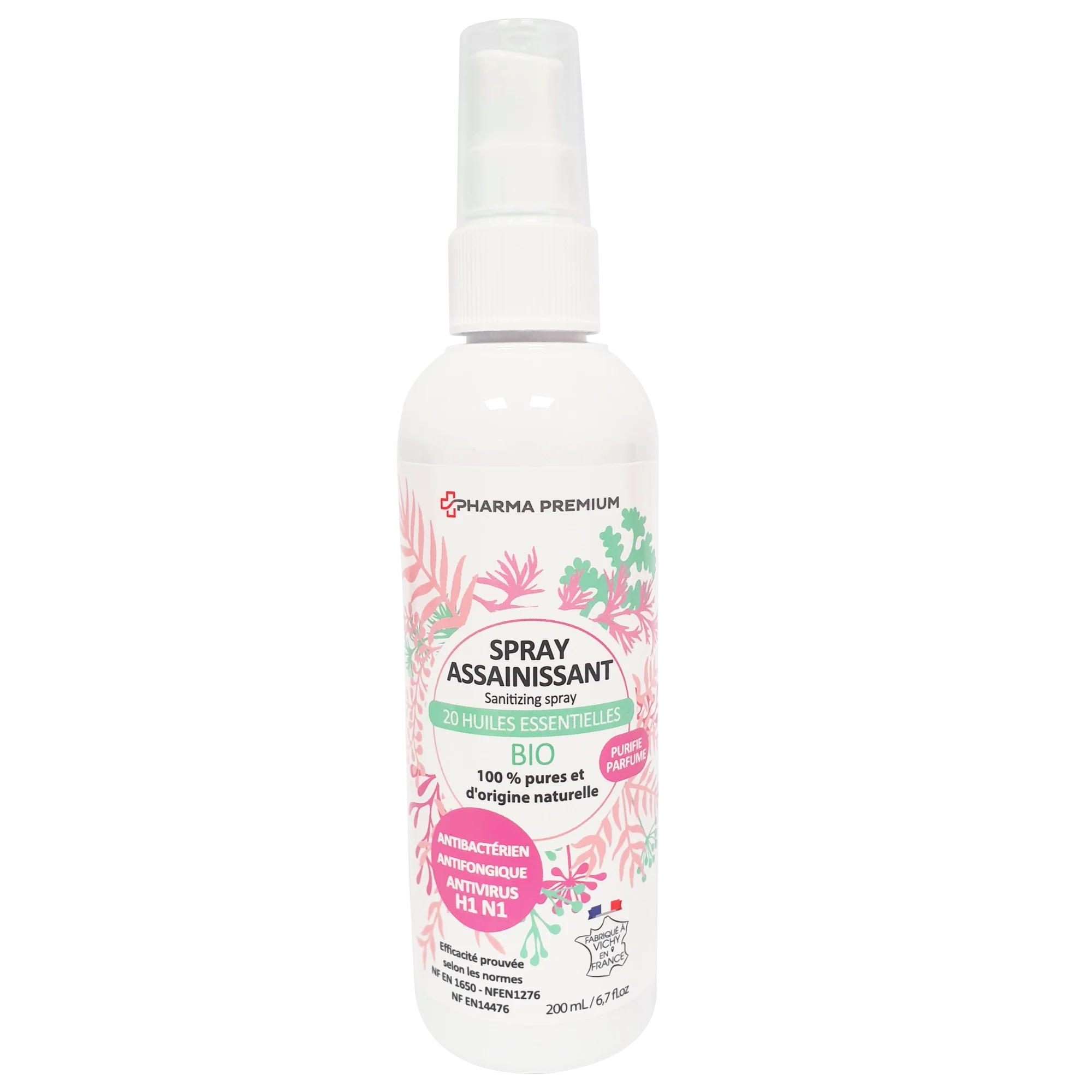 Spray Assainissant 20 huiles essentielles Certifiées Bio-0