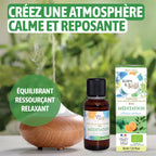 Méditation - Complexe aux huiles essentielles Bio-3