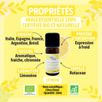Huile essentielle Citron Certifiée Bio-1